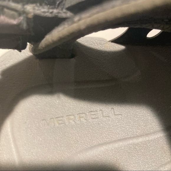 MERRELL Continuum Sz 8 Open Toe Hiking Hook & Loop  Closures Adjustable Sandals - Picture 7 of 14